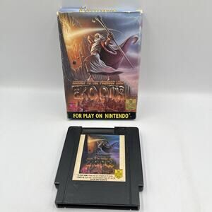 Exodus: Journey to The Promised Land (Nintendo) - With Box!